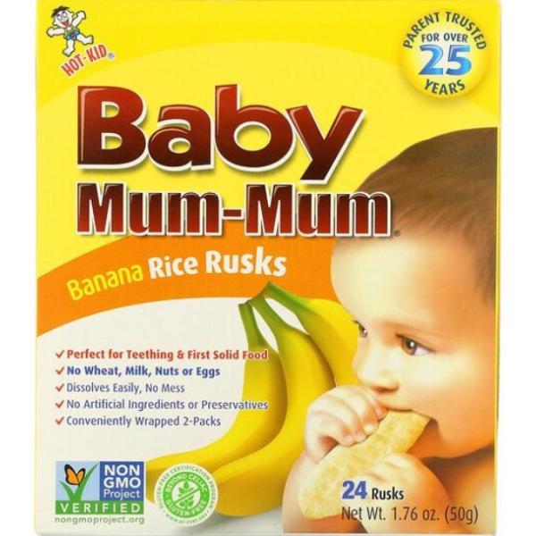 بسكويت Baby Mum-Mum بالموز