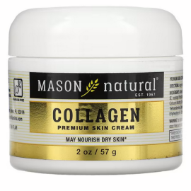 Mason Natural‏, كريم كولاجين ممتاز للبشرة، (57 جم)